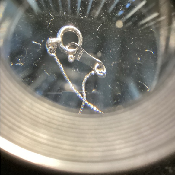 18K with Natural Diamond 0.15 Necklace - Picture 2 of 5